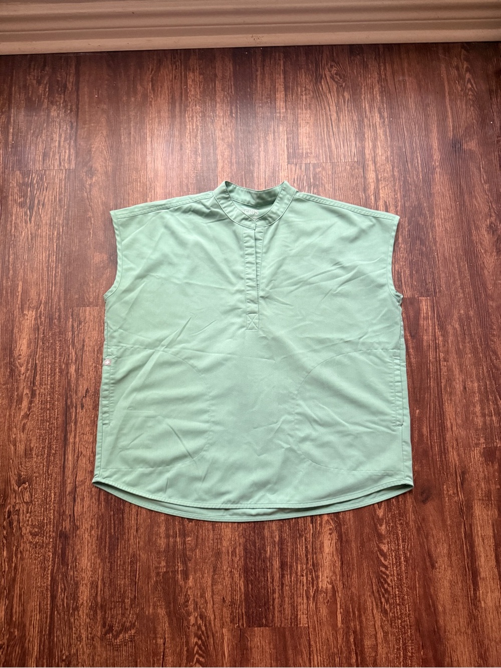 FIGS Women’s Jade Green Rafaela Oversized Scrub Top Nurse PO#1771 - Size M